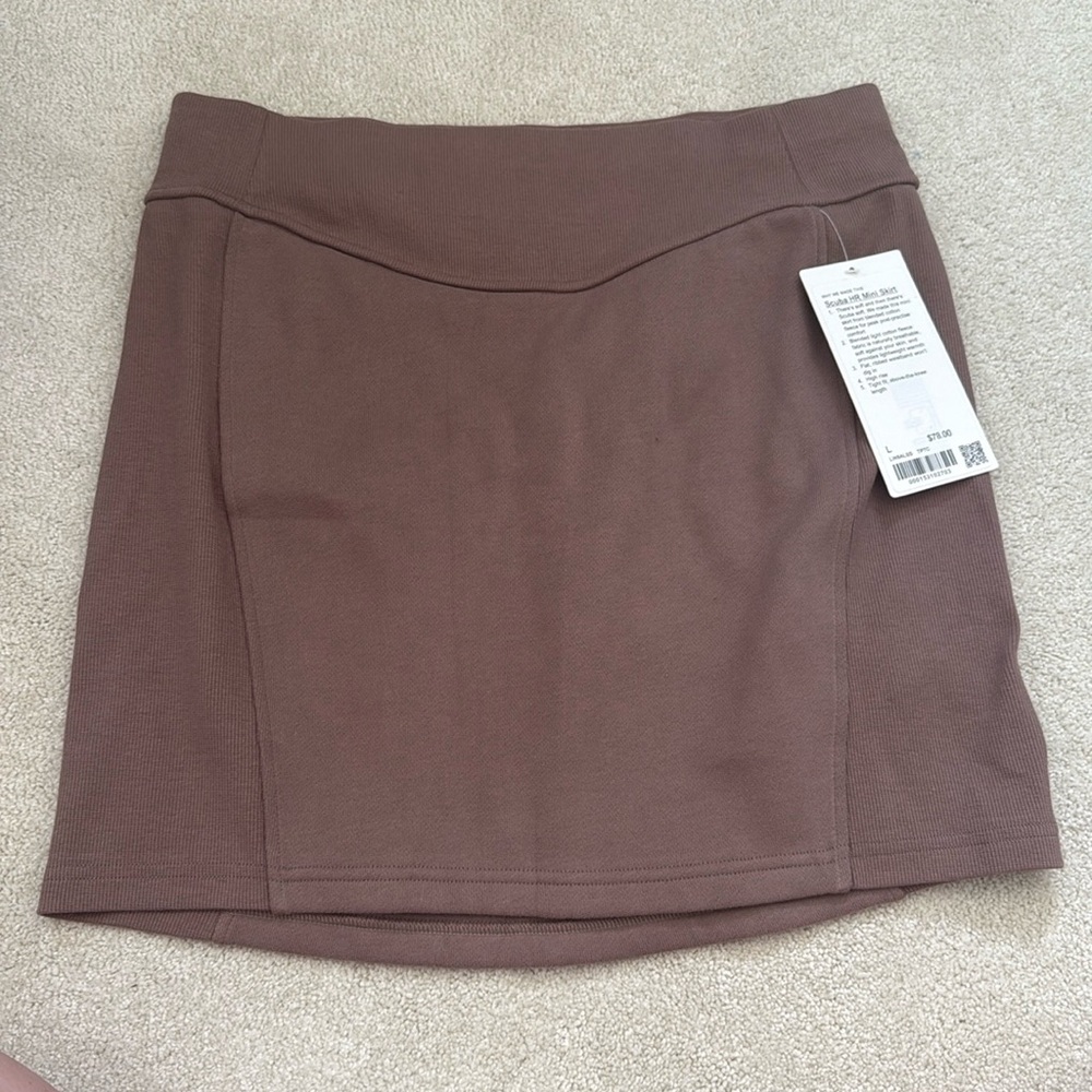Lululemon Scuba HR Mini Skirt NWT